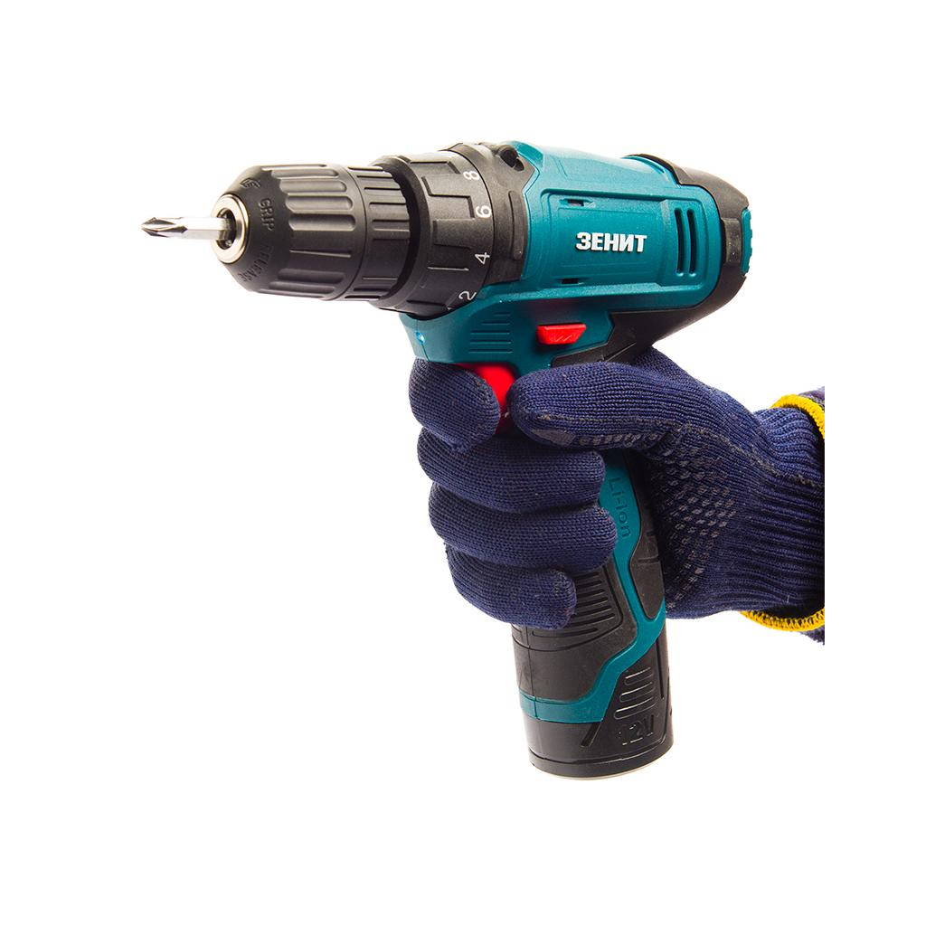 Шуруповерт Зеніт ЗША-1213 А Li-1К (843861) - зображення 8