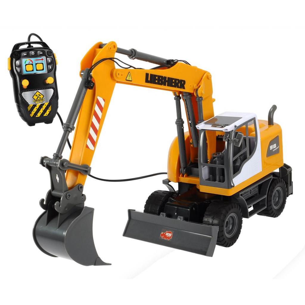 Спецтехніка Dickie Toys Екскаватор Лібхер на ДК зі звуковим ефектом 53 см (3728000) - зображення 1