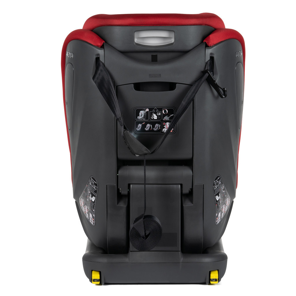 Автокрісло Avova Sperling-Fix i-Size 1-2-3 Maple Red (4260621463028) - зображення 5