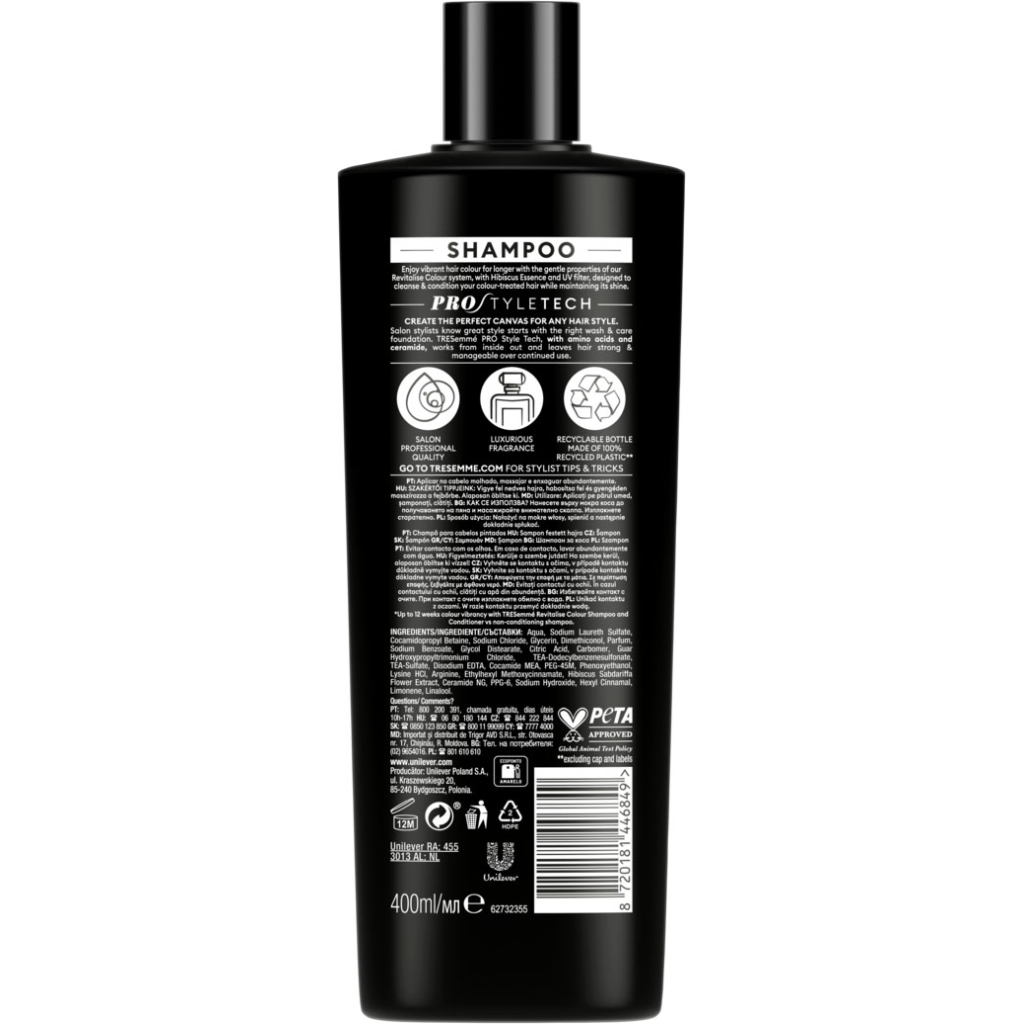 Шампунь Tresemme Colour Revitalise з UV фільтром 400 мл (8720181446849) - зображення 2