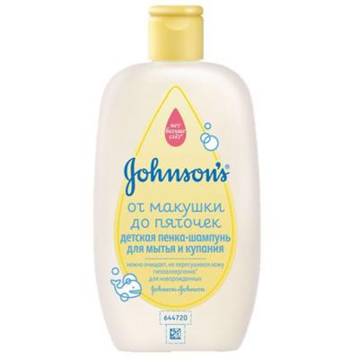 Дитячий шампунь Johnson’s baby Від маківки до п'ят 300 мл (3574660030334) - зображення 1