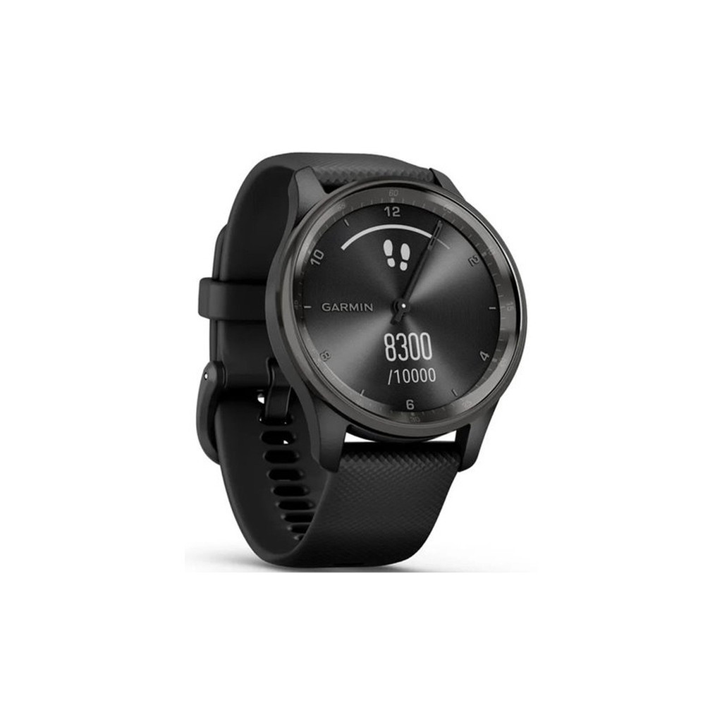 Смарт-годинник Garmin vivomove Trend, Black, Silicone, GPS (010-02665-00) - зображення 3