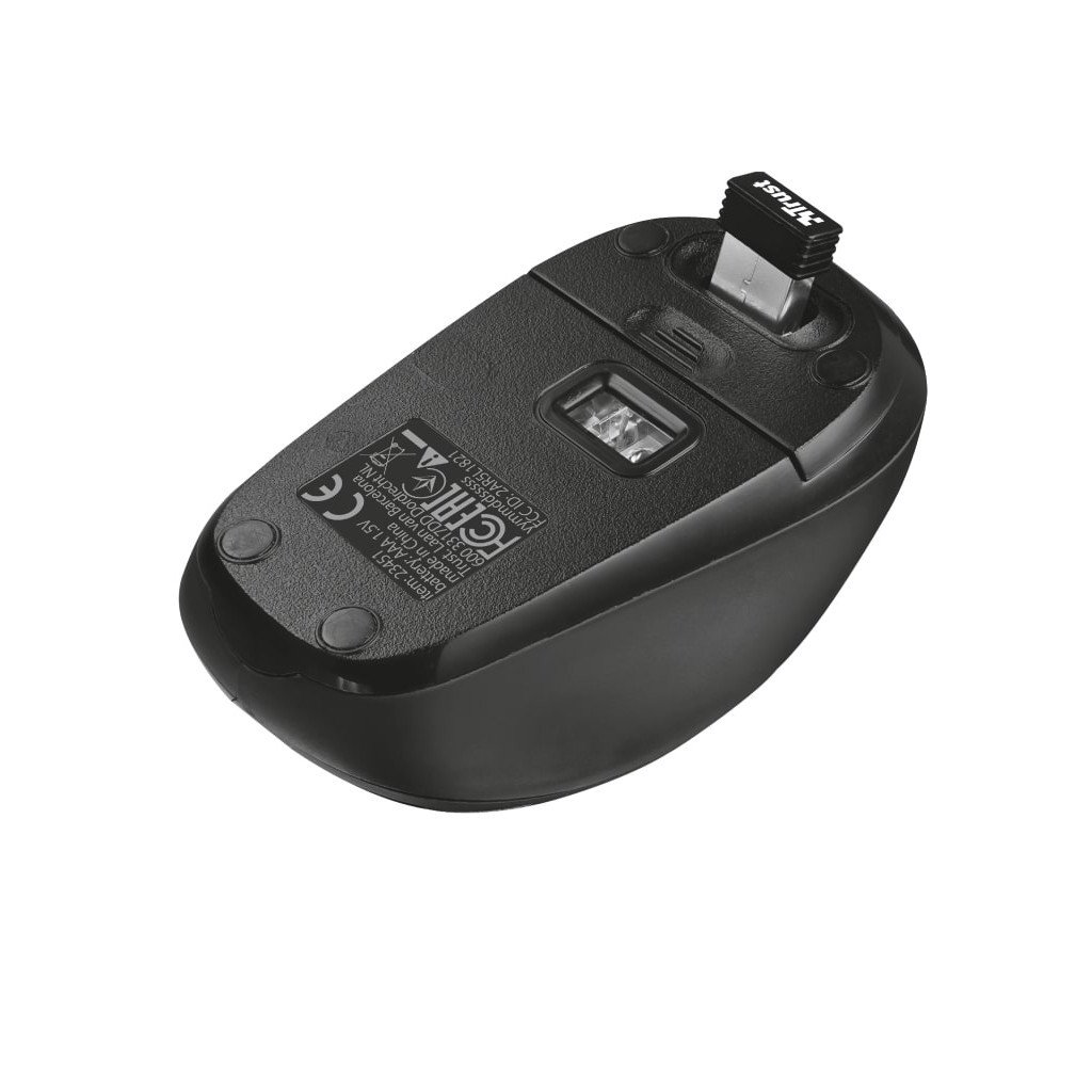 Чохол до ноутбука Trust 15.6" Yvo Mouse & Sleeve Black + mouse (23449) - зображення 4