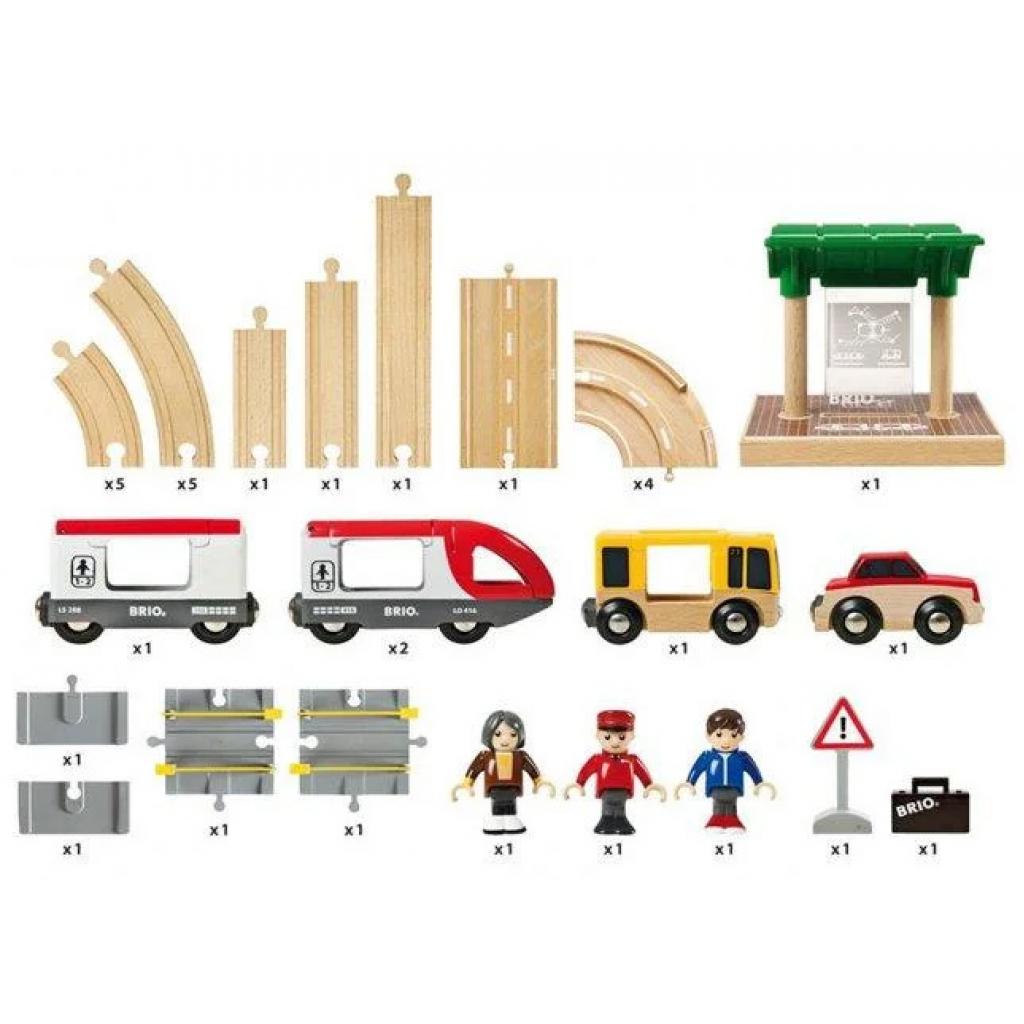 Залізниця Brio World Станція з переїздом (33209) - зображення 5