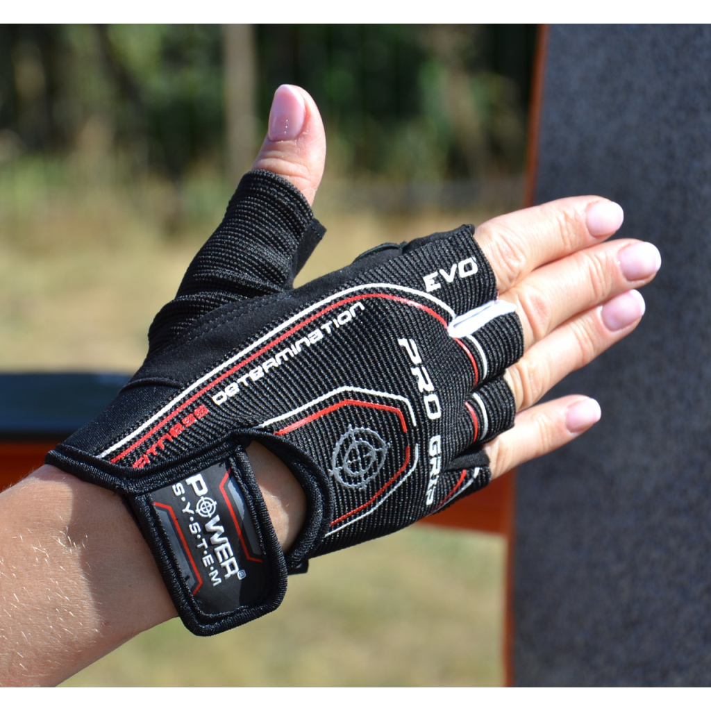 Рукавички для фітнесу Power System PS-2260 Pro Grip EVO Black M (PS_2260BK-3_M) - зображення 5