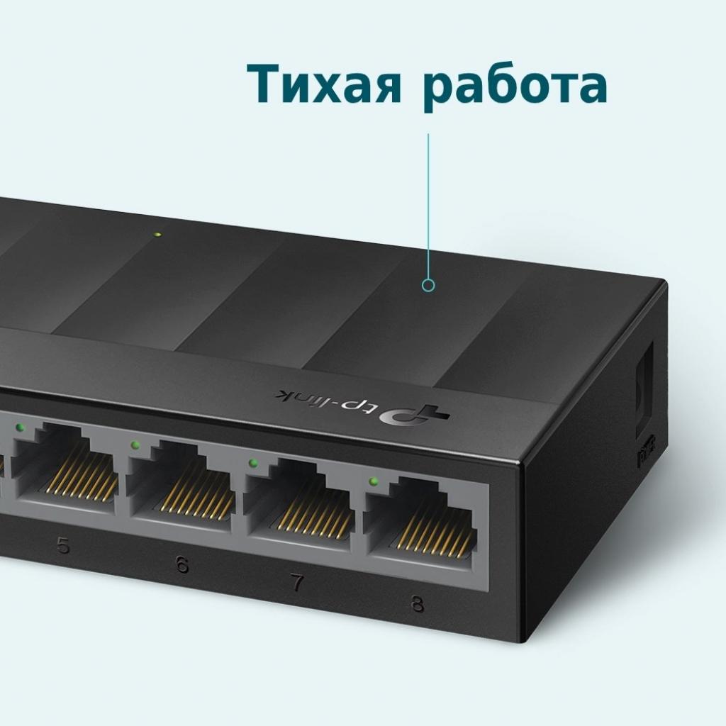 Комутатор мережевий TP-Link LS1008G - зображення 4