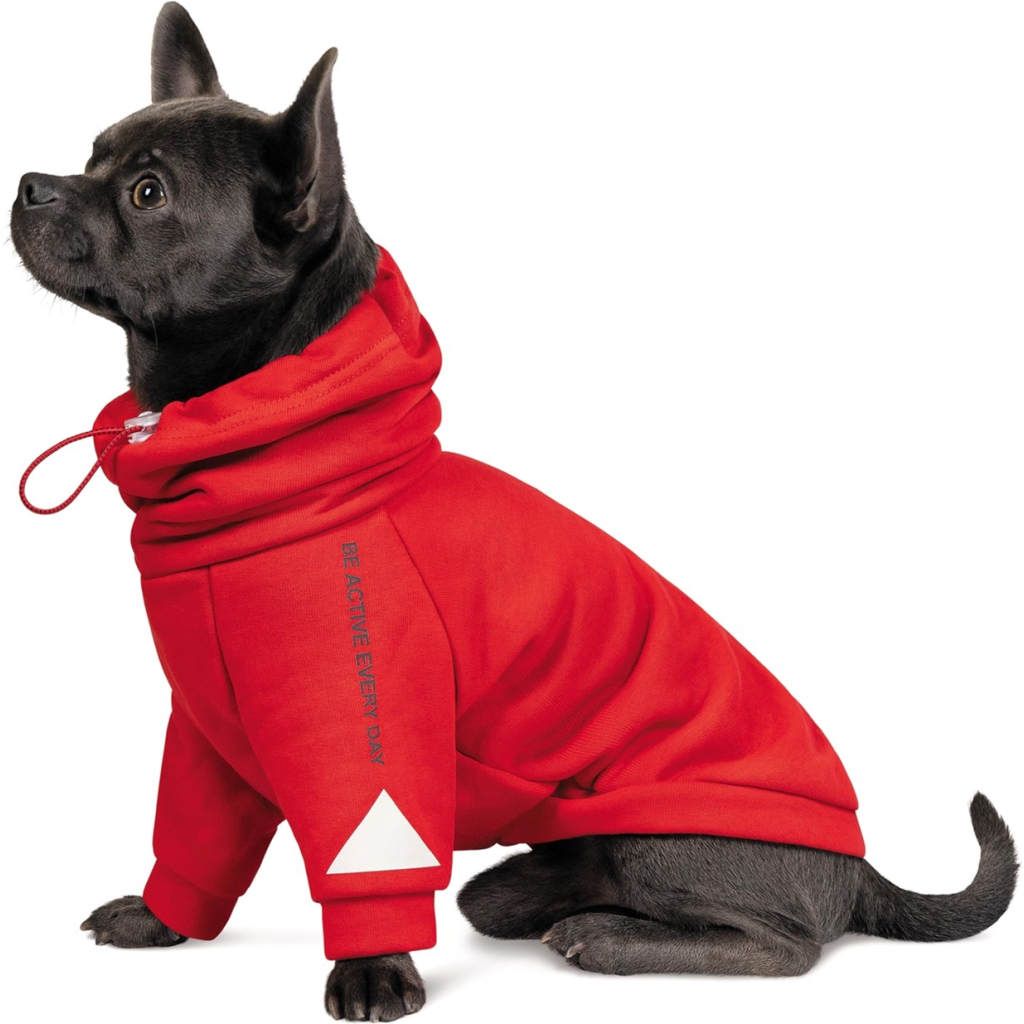 Худі для тварин Pet Fashion "Snoodie" M червоне (4823082423408) - зображення 2