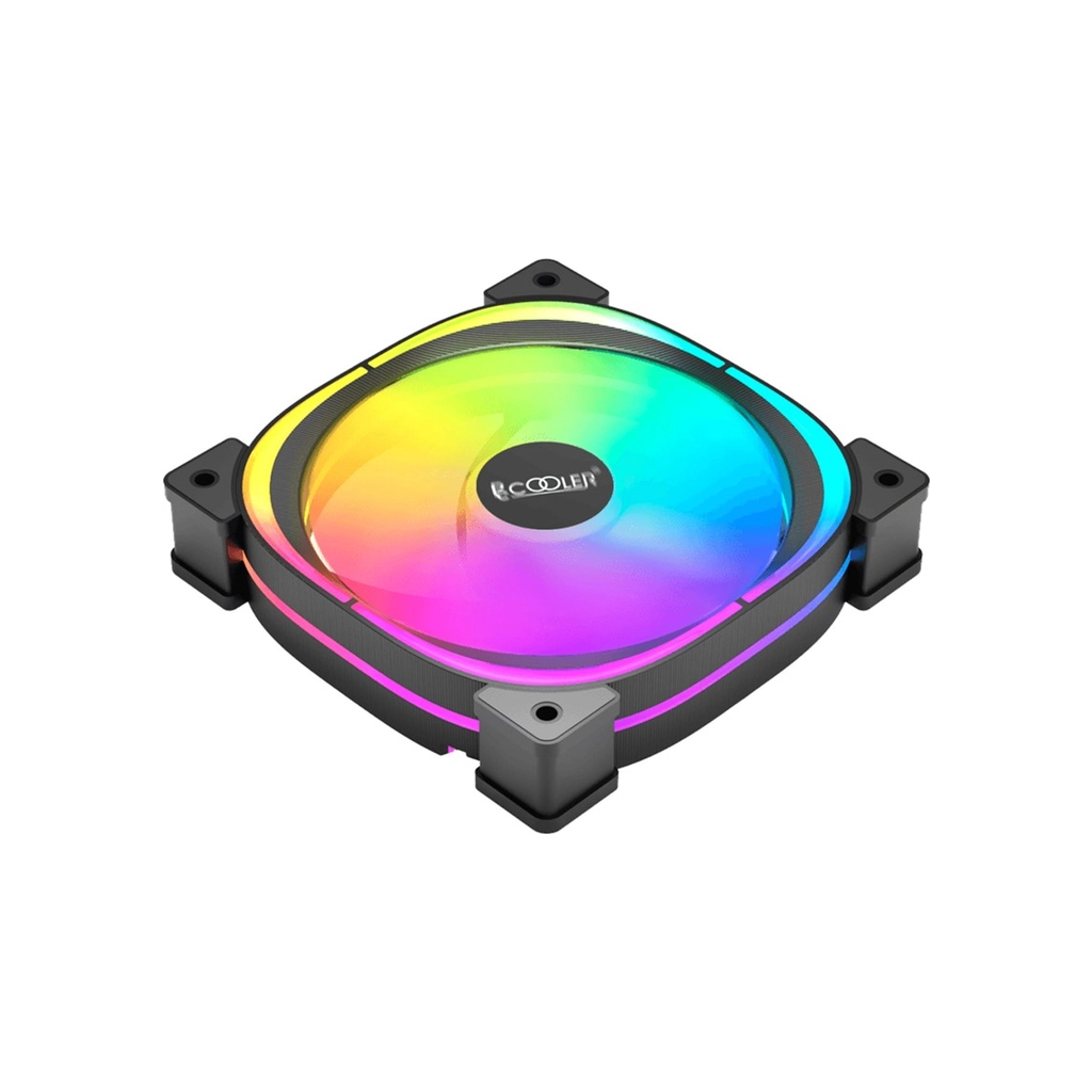 Кулер до корпусу PcCooler EF 120 ARGB BK 3 IN 1 Black - зображення 4