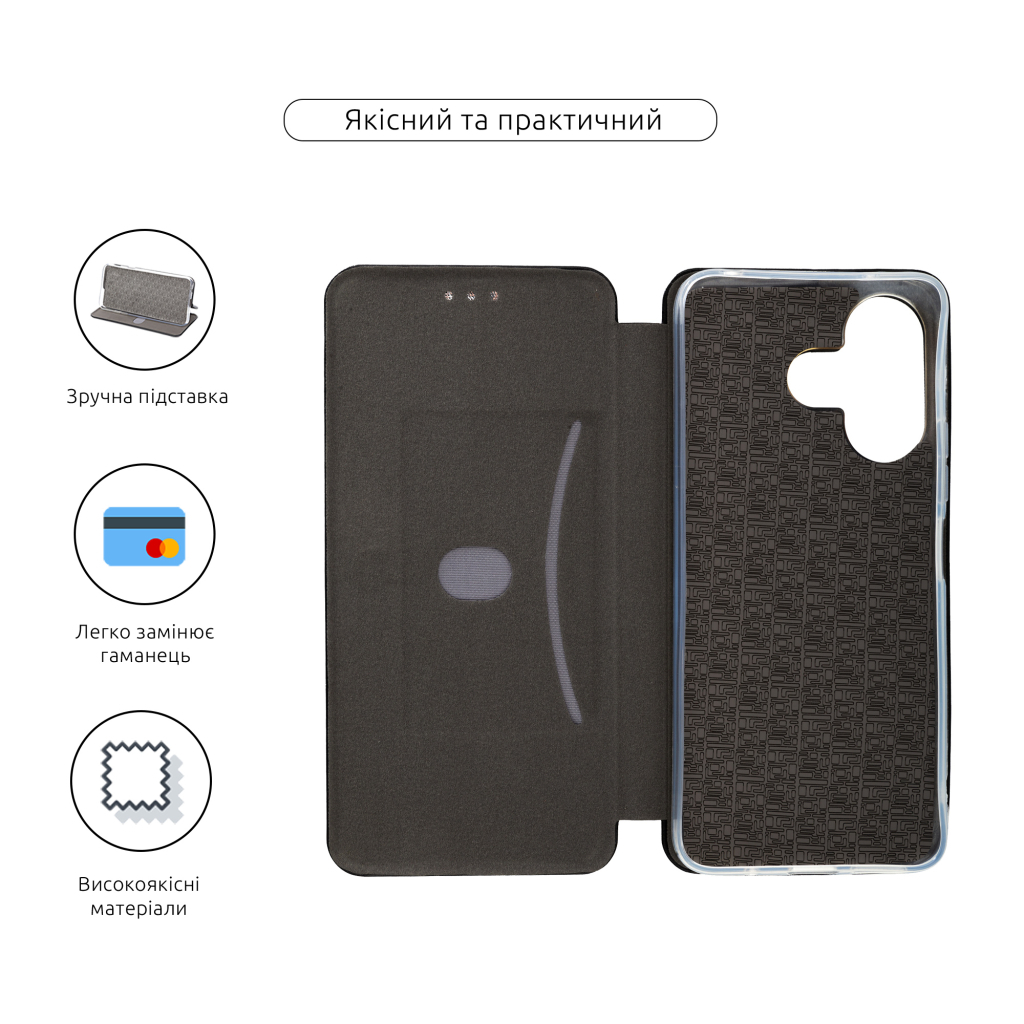 Чохол до мобільного телефона Armorstandart G-Case Xiaomi Redmi 13 4G / Poco M6 4G Black (ARM78267) - зображення 3