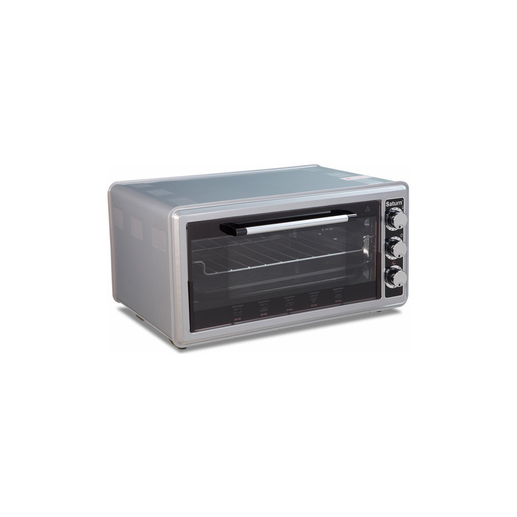 Електропіч Saturn ST-EC1077 Grey - зображення 1