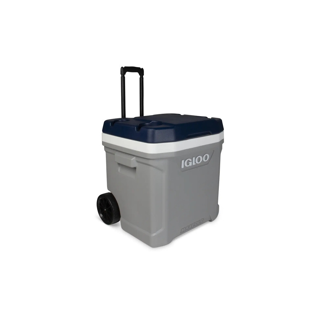 Термобокс Igloo Maxcold Latitude 62 Roller 56 л Grey/Blue (0342233469668) - изображение 1