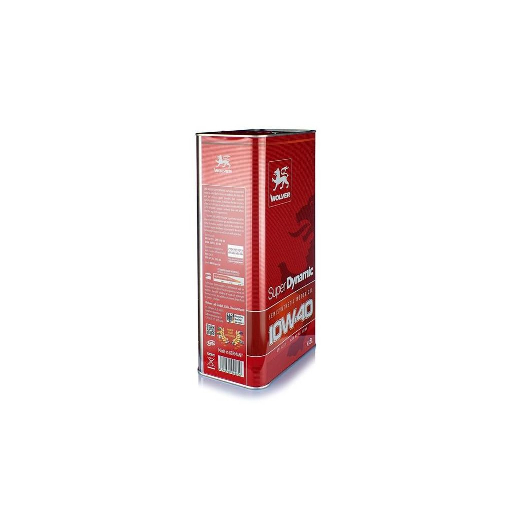 Моторна олива Wolver Super Dinamic 10W-40 5л (4260360942600) - изображение 2
