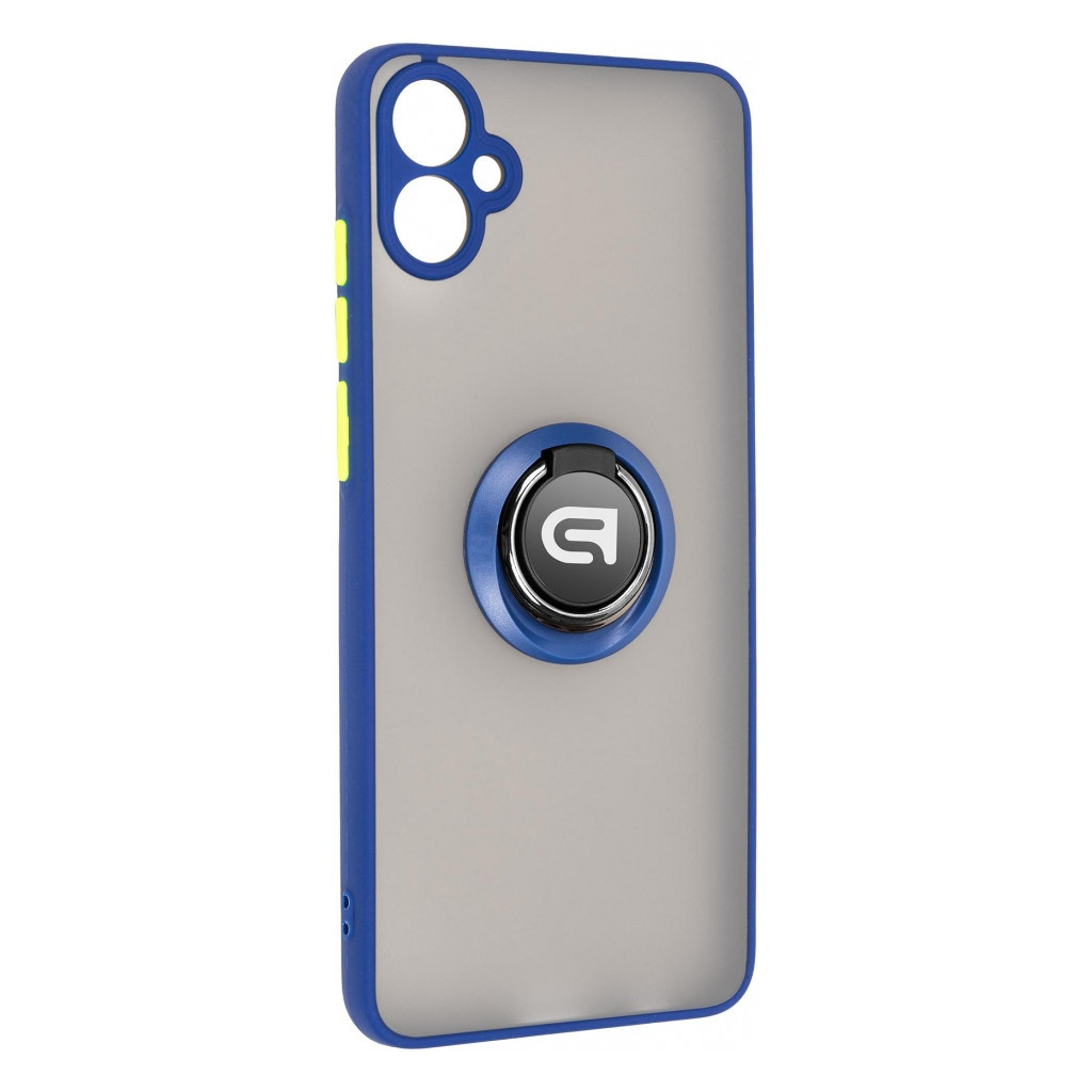 Чохол до мобільного телефона Armorstandart Frosted Matte Ring Samsung A05 (A055) Navy Blue (ARM72762) - зображення 1
