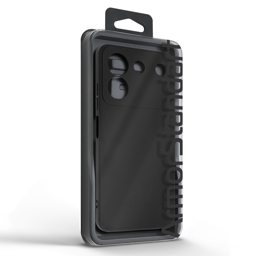 Чохол до мобільного телефона Armorstandart Matte Slim Fit ZTE Blade A54 4G Camera cover Black (ARM70702) - зображення 5