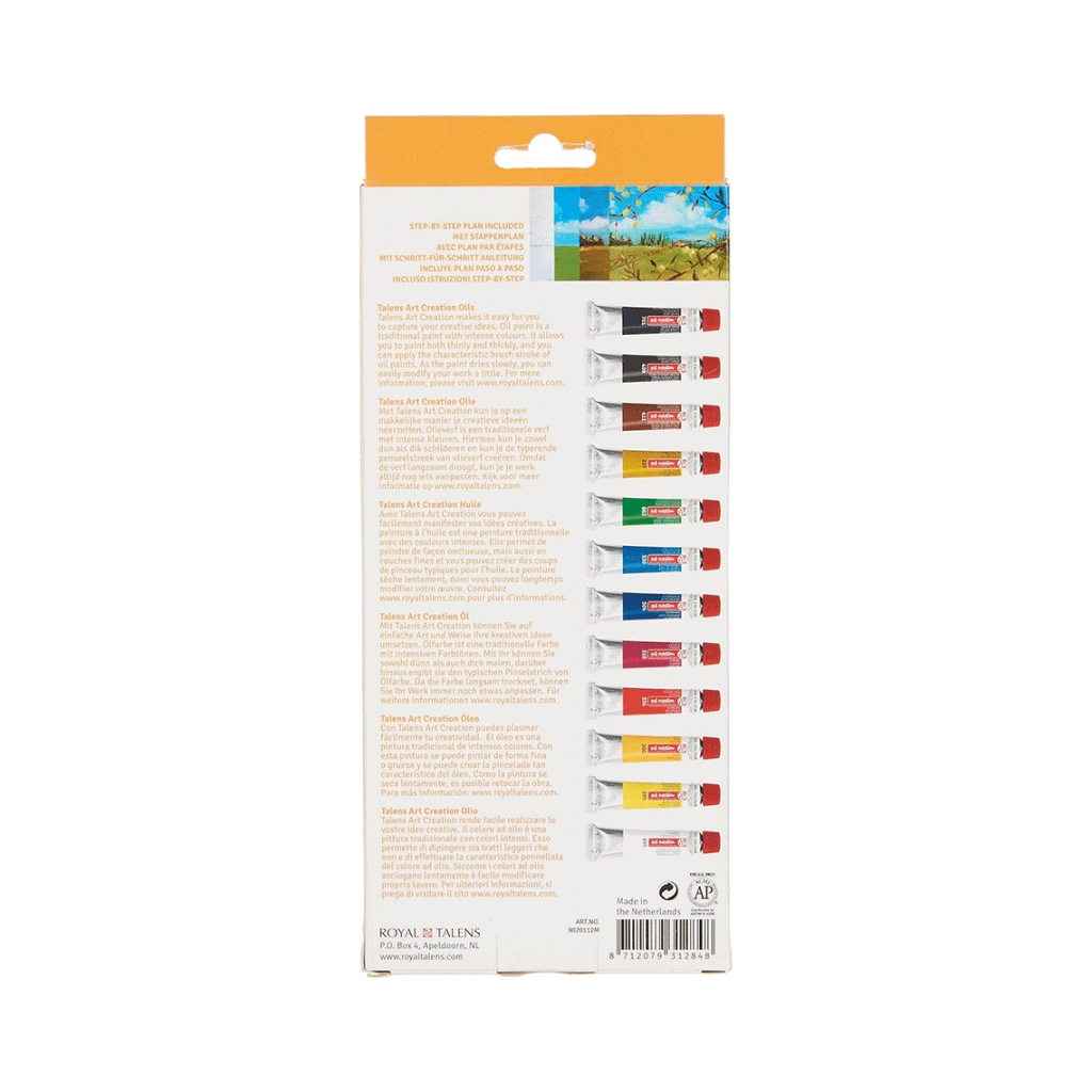 Олійні фарби Royal Talens ArtCreation 12 кольорів 12 мл (8712079312848) - зображення 4