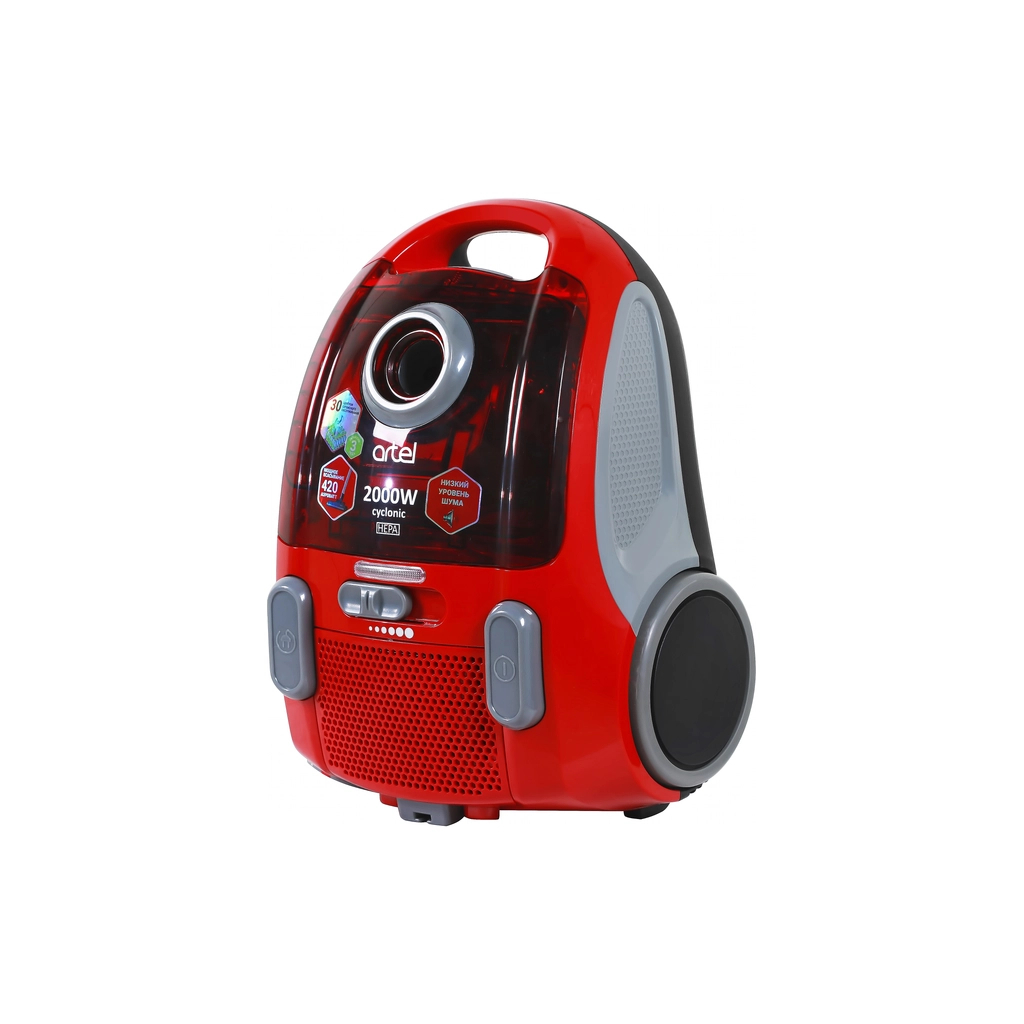 Пилосос Artel VCU 0120 RED - зображення 4