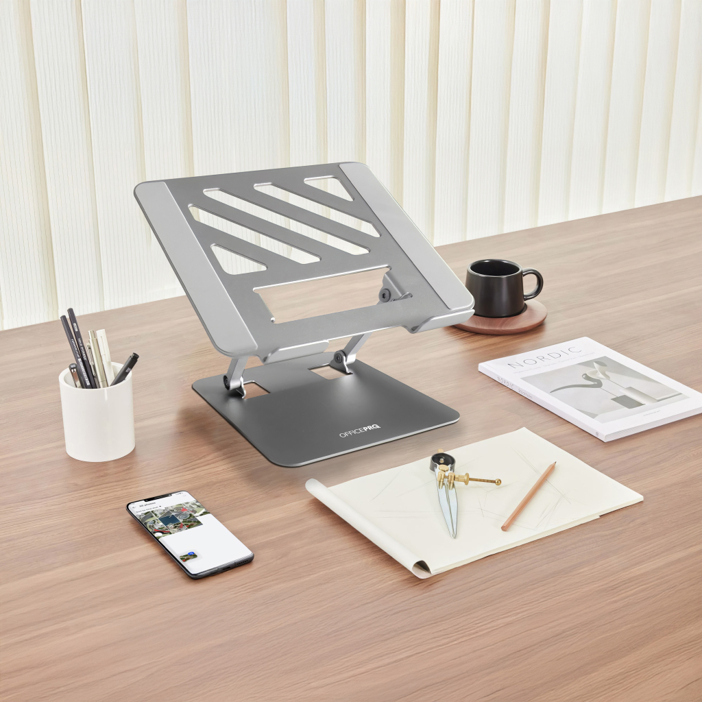Підставка до ноутбука OfficePro LS797G Aluminum alloy Gray (LS797G) - изображение 10