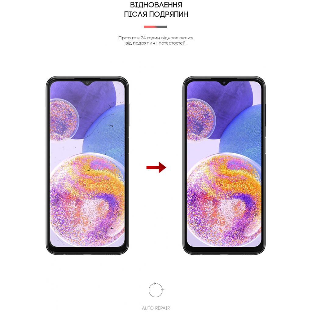 Плівка захисна Armorstandart Anti-Blue Samsung A23 (A235) (ARM61691) - зображення 3