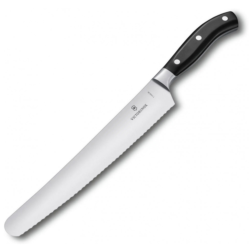 Кухонний ніж Victorinox Grand Maitre Bread 26см Black (7.7433.26G) - зображення 2