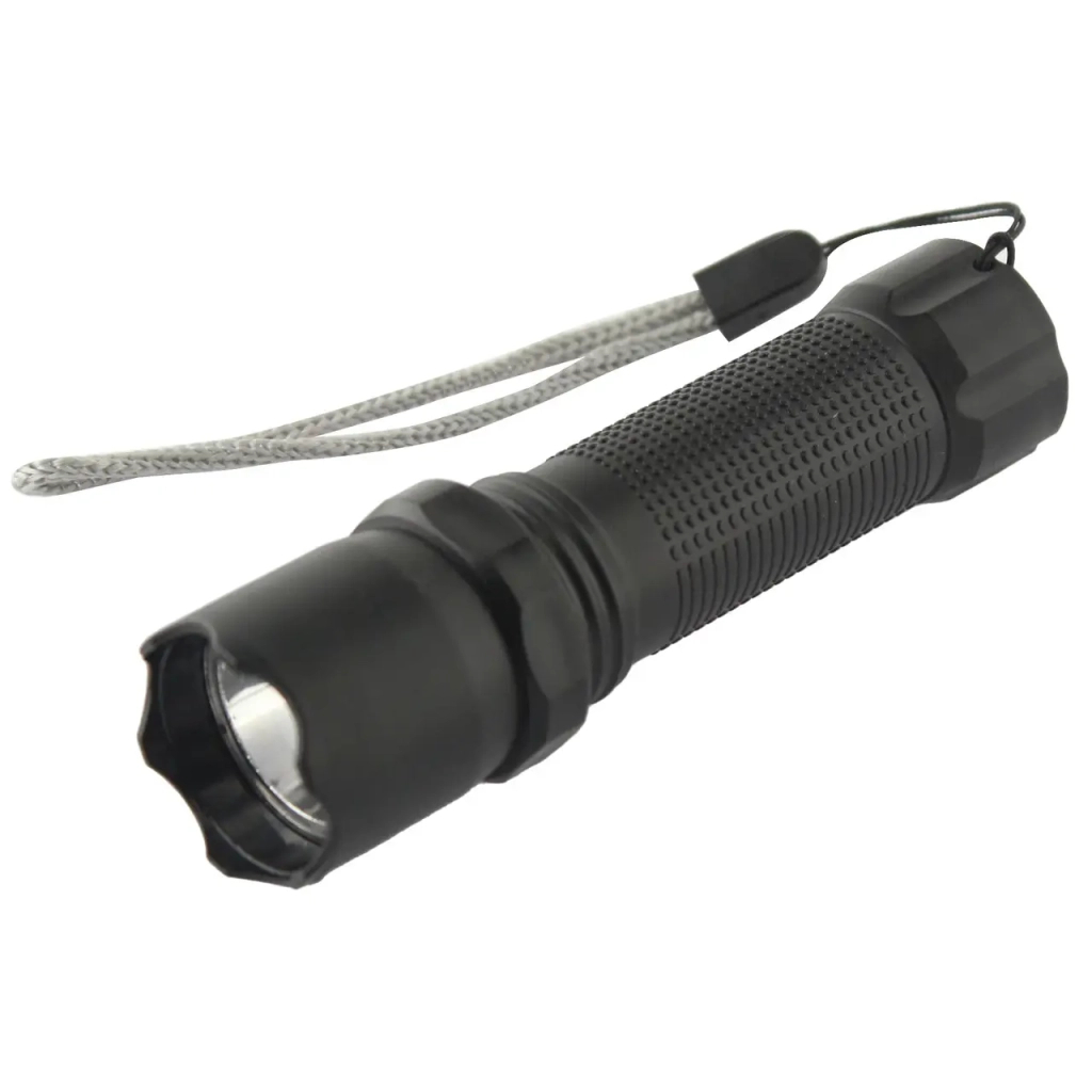 Ліхтар Quantum QM-FL1042 Minik 3W LED з USB Black-Gold, 2 шт./уп. (QM-FL1042) - зображення 4