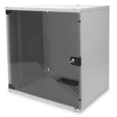 Шафа настінна Digitus 12U 19" 540x400, стекляные двери, 60kg max (DN-1912-U-S-1) - зображення 1