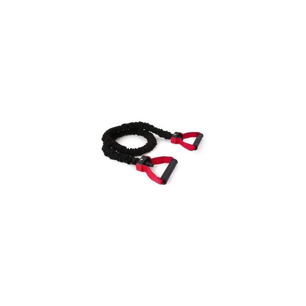 Еспандер Adidas Power Tube ADTB-10601 трубчастий Чорний/Червоний 122 см (885652000260) - зображення 1