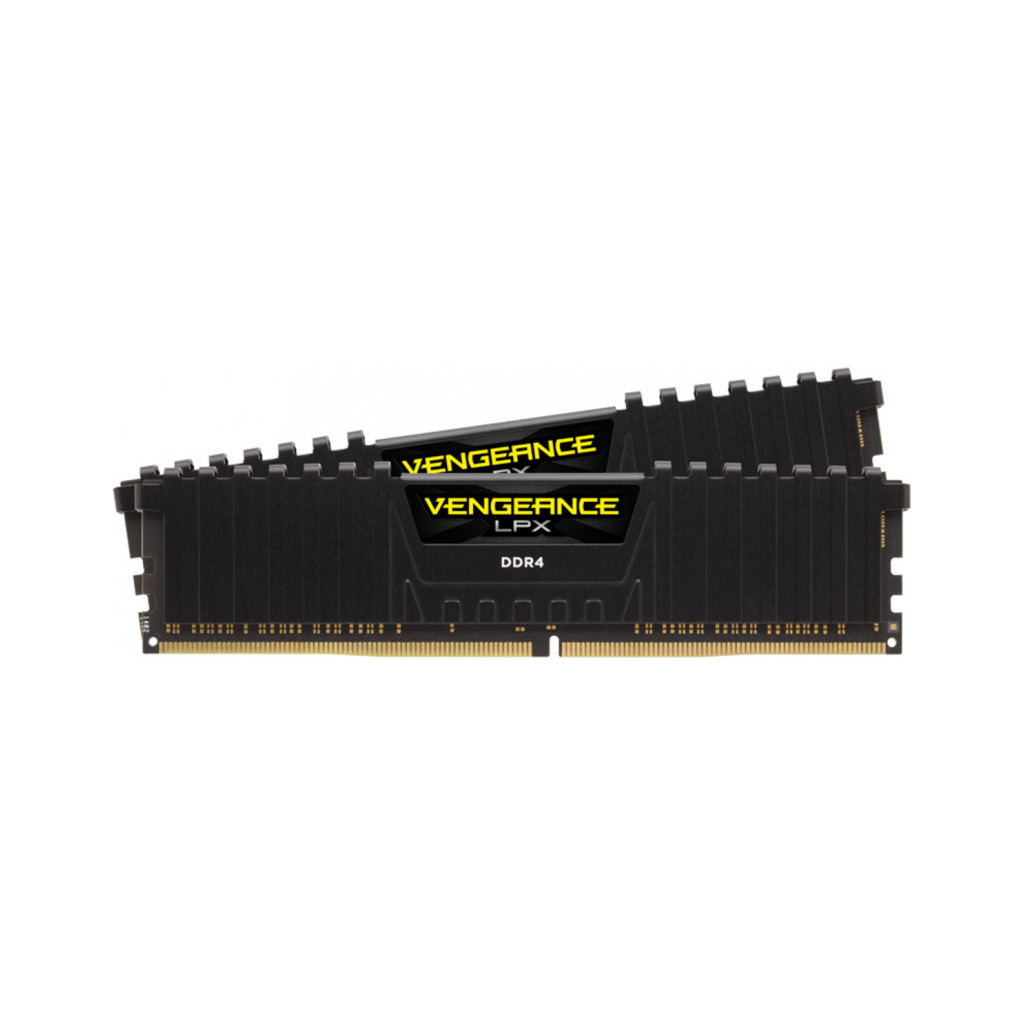 Модуль пам'яті для комп'ютера DDR4 16GB (2x8GB) 3000 MHz Vengeance LPX Black Corsair (CMK16GX4M2D3000C16) - зображення 4