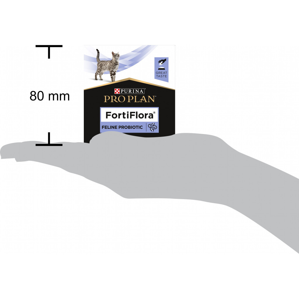 Пробіотична добавка для тварин Purina Pro Plan FortiFlora Feline Probiotic 30х1 г (8445290040794) - изображение 3