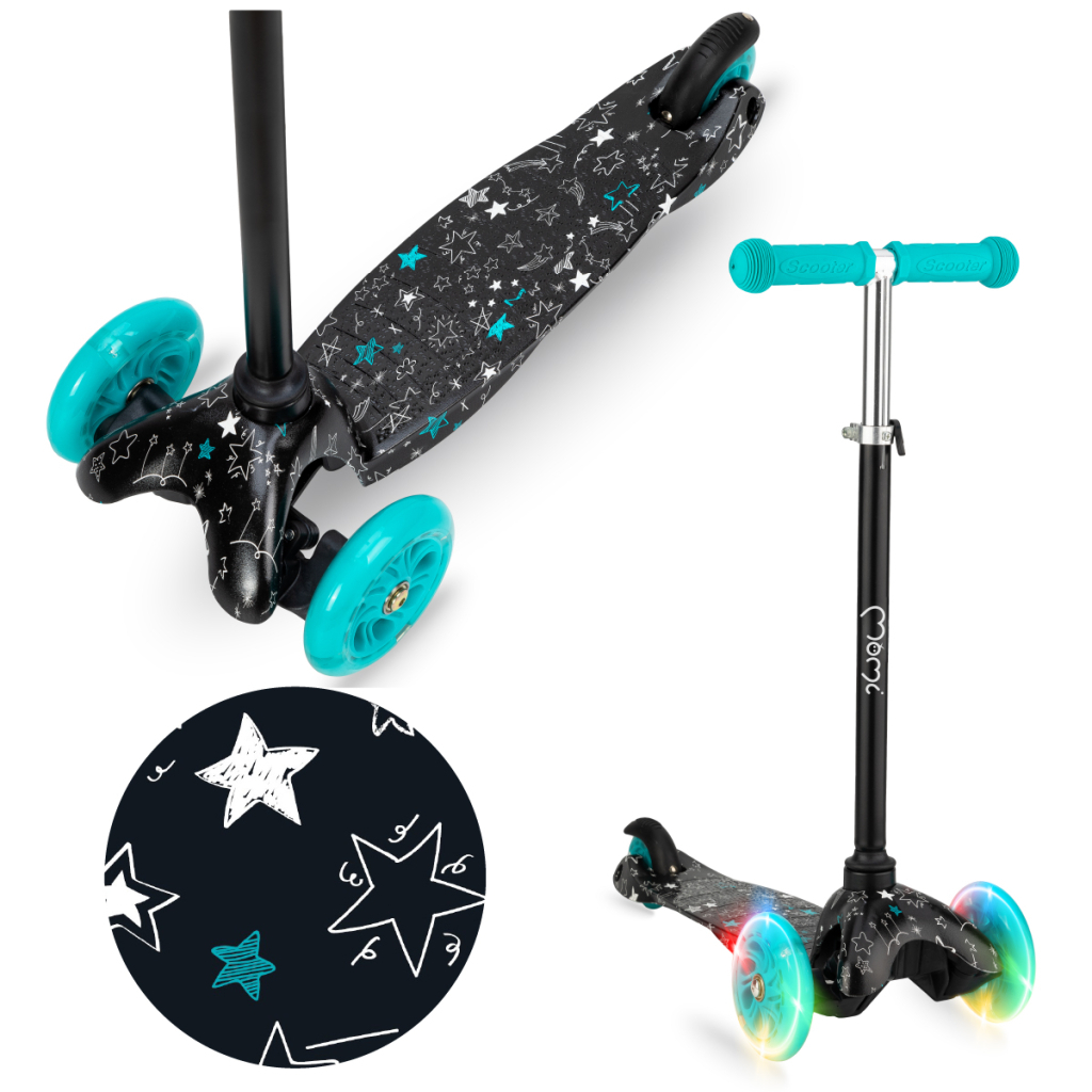 Самокат MoMi Weendy Turquoise stars (HULA00007) - зображення 6