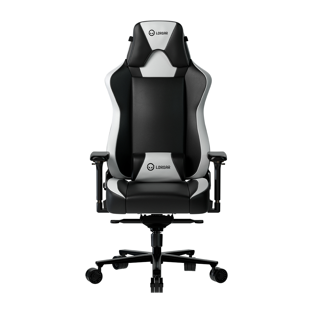 Крісло ігрове Lorgar Base 311 Black/White (LRG-CHR311BW) - зображення 2