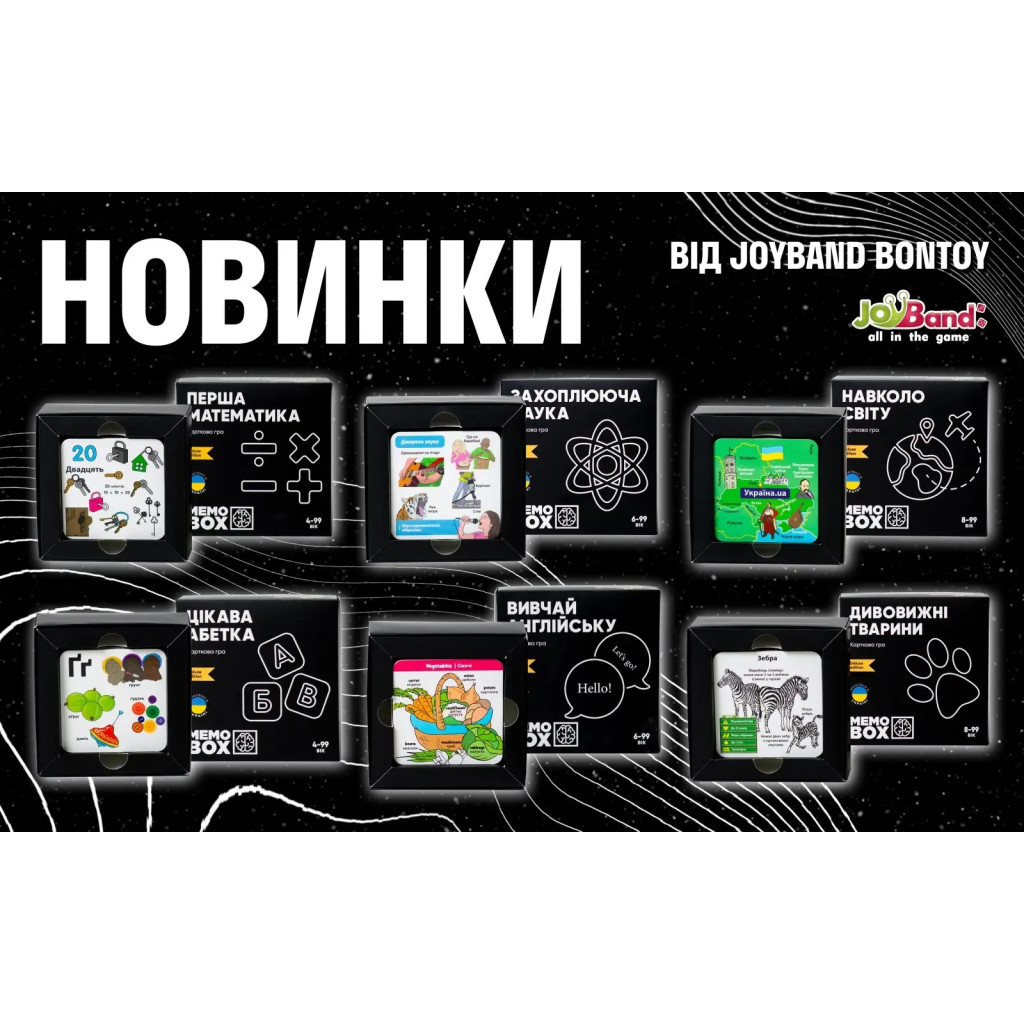 Настільна гра JoyBand MemoBox Delux Навколо світу (MBD102) - зображення 4