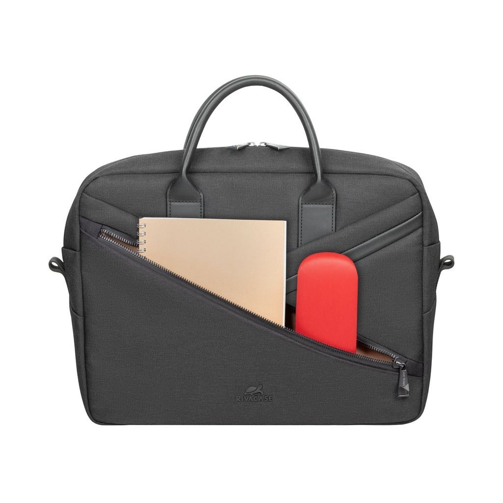 Сумка для ноутбука RivaCase 15" 8124 Clark Black ECO (8124BlackECO) - зображення 6