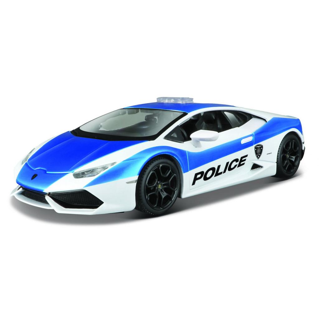 Машина Maisto Lamborghini Huracan LP 610-4 біло-синій - тюнінг (1:24) (32513 white/blue) - зображення 1