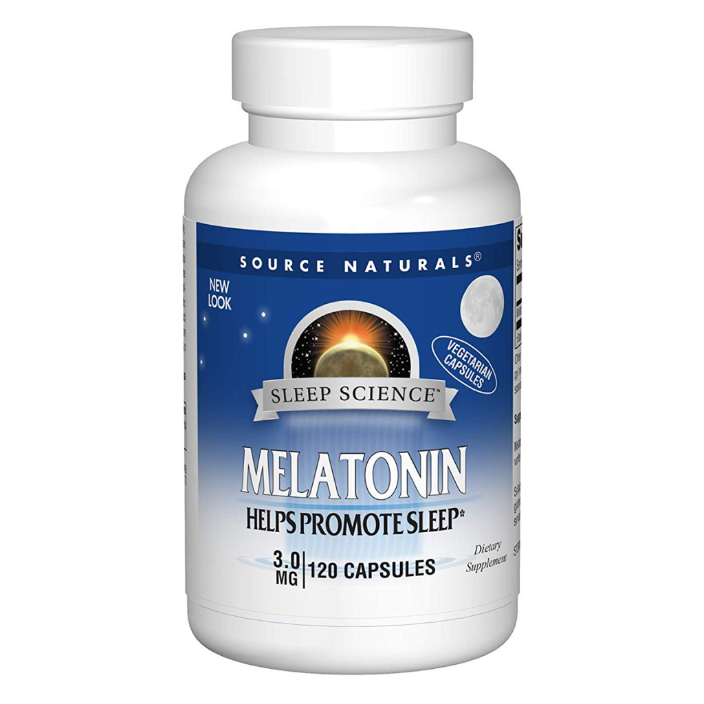 Амінокислота Source Naturals Мелатонін 3мг, Sleep Science, 120 гелевих капсул (SN2406) - зображення 1