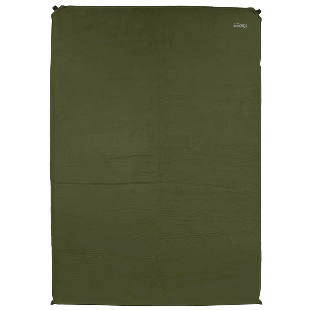 Туристичний килимок Tramp Comfort Double 5 cm dark-olive (UTRI-011-dark-olive) - зображення 1