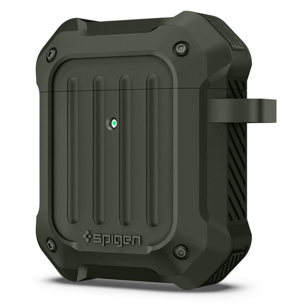 Чохол для навушників Spigen для Airpods Tough Armor Military Green (074CS26499) - зображення 3