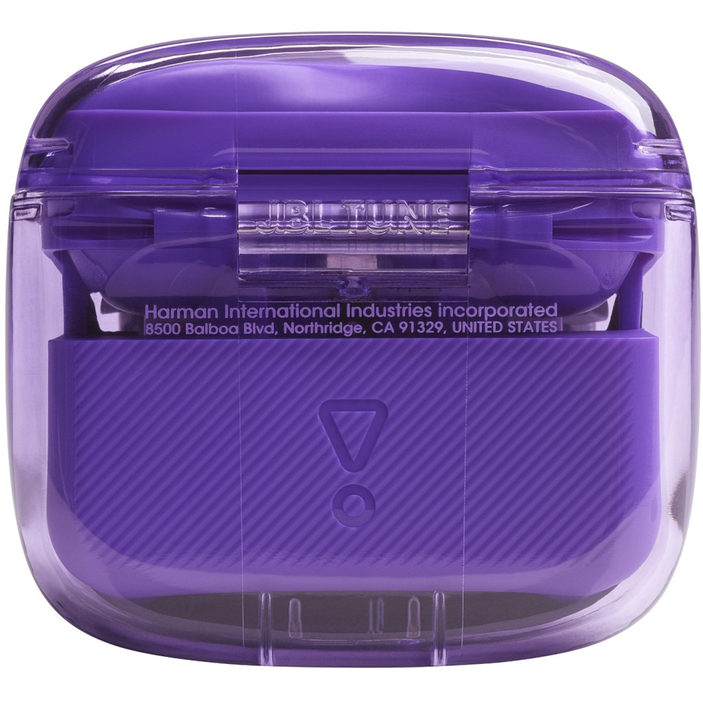 Навушники JBL Tune Flex Ghost Edition Purple (JBLTFLEXGPUR) - зображення 6