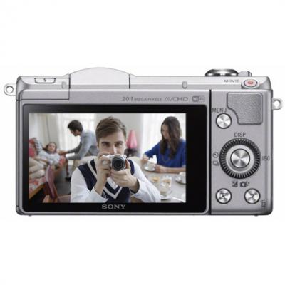 Цифровий фотоапарат Sony Alpha 5000 kit 16-50mm Silver (ILCE5000LS.CEC) - зображення 3