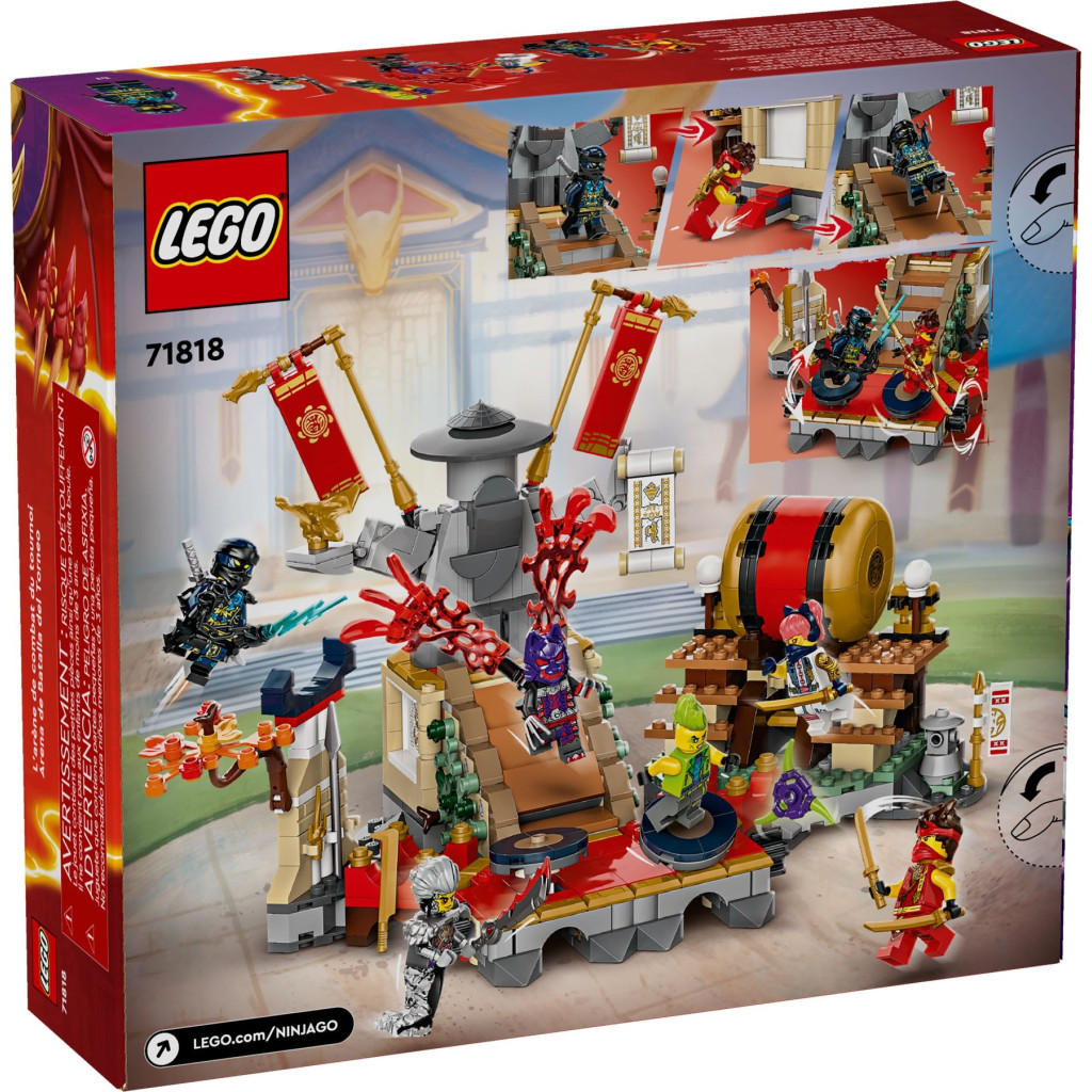 Конструктор LEGO Ninjago Бойова арена турніру (71818) - зображення 9
