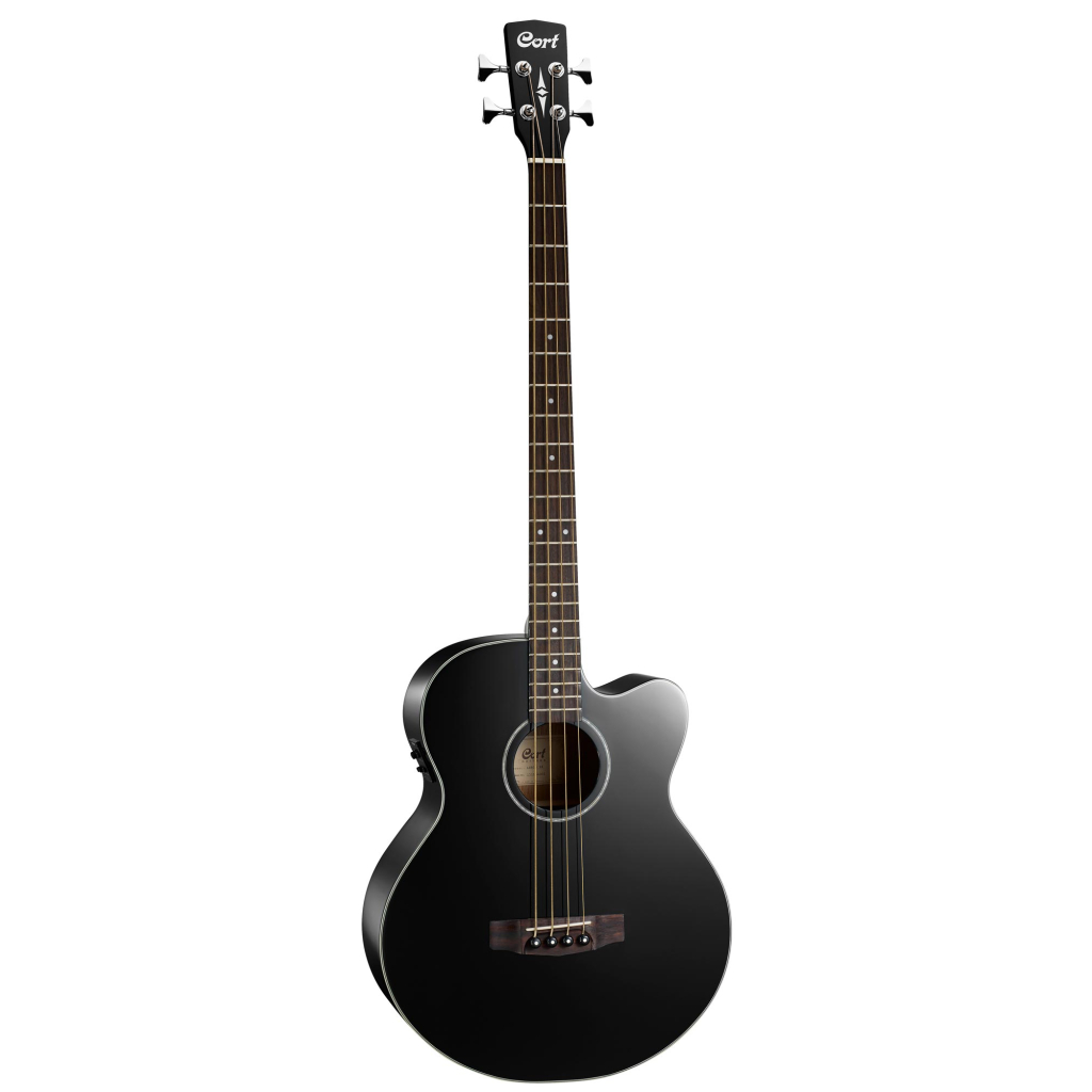 Бас-гітара акустична Cort AB850F Black - зображення 1