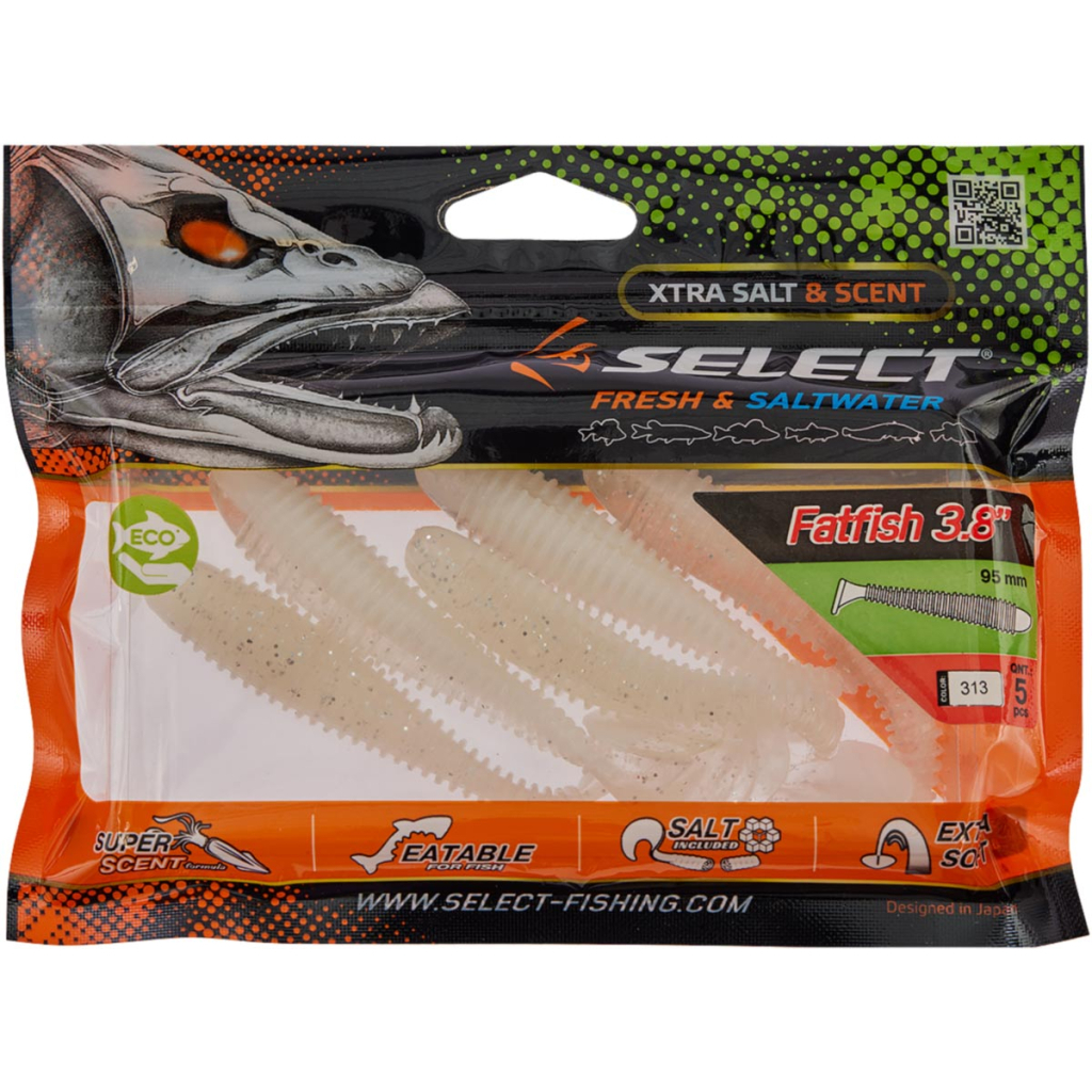 Силікон рибальський Select FatFish 3.8" 313 (5 шт/уп) (1870.72.11) - зображення 2