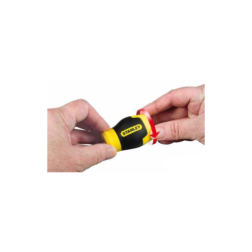 Набір викруток Stanley Multibit Stubby з 6 змінними бітами (0-66-357) - зображення 3