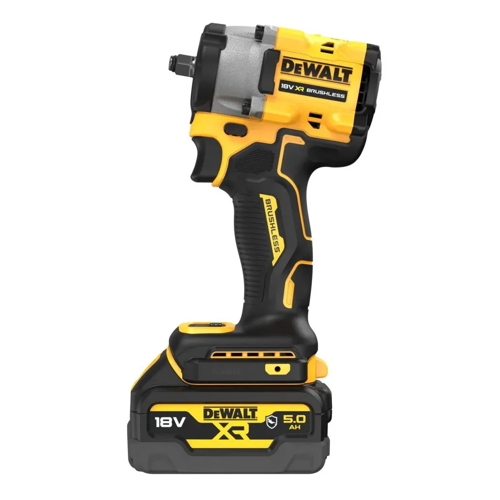 Гайковерт DeWALT 18 В XR Li-lon,406 Нм, 5 Ah, 2 АКБ, ЗП, TSTAK (DCF923P2G) - изображение 2