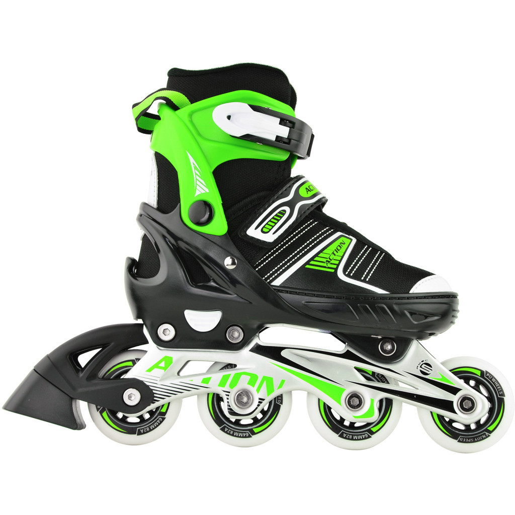 Роликові ковзани Action 2 в 1 Ronny Зелені 29-32 (153B5/2IN1GR29-32) - изображение 5