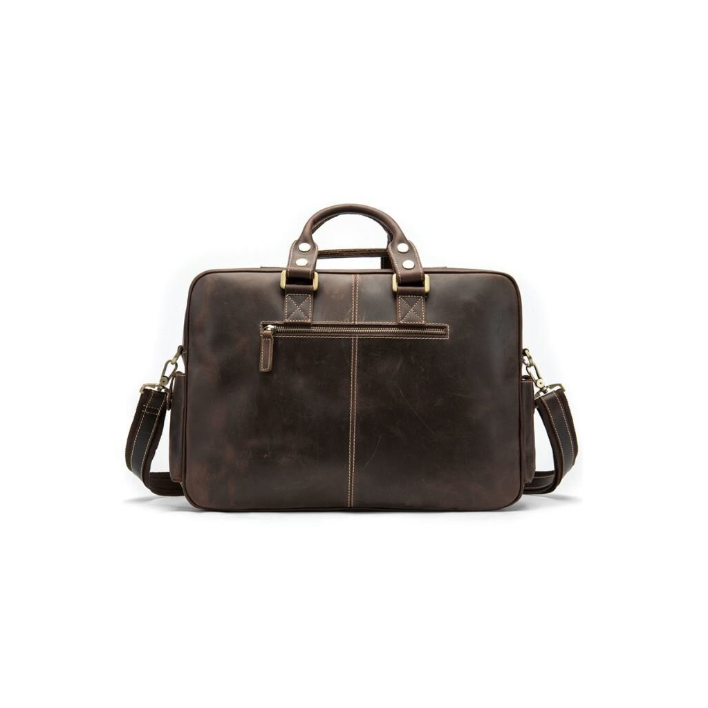 Сумка Vintage Коричнева (14881) - зображення 6