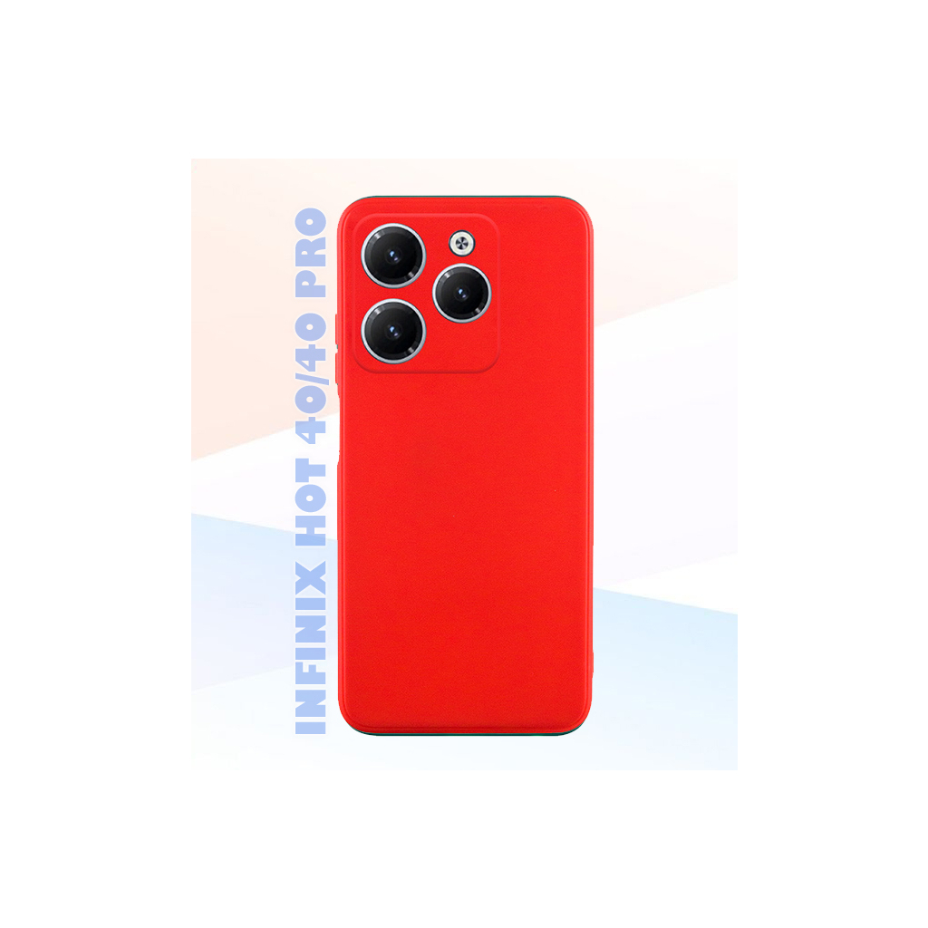 Чохол до мобільного телефона BeCover Full Camera Infinix Hot 40 (X6836)/ 40 Pro (X6837) Red (711660) - зображення 4