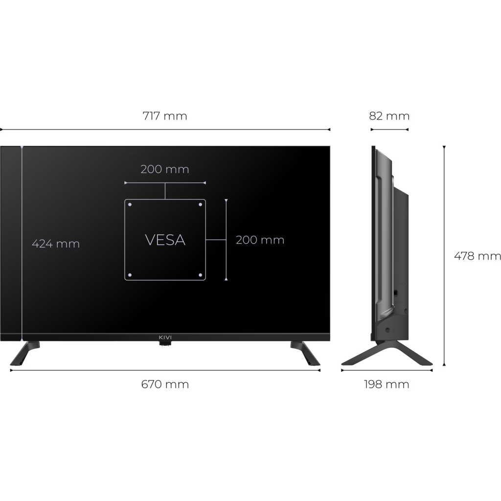 Телевізор Kivi 32H820KB - зображення 6