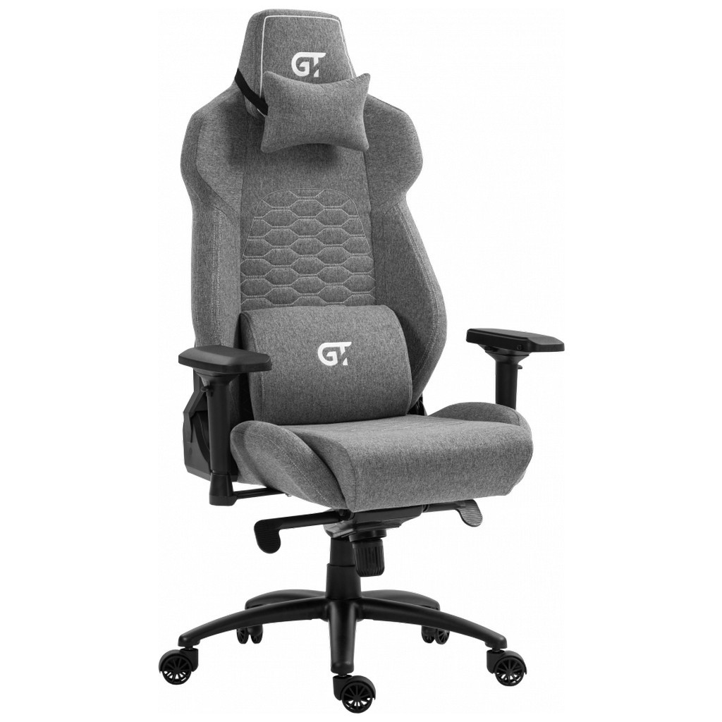 Крісло ігрове GT Racer X-8702 Gray (X-8702 Fabric Gray) - зображення 2
