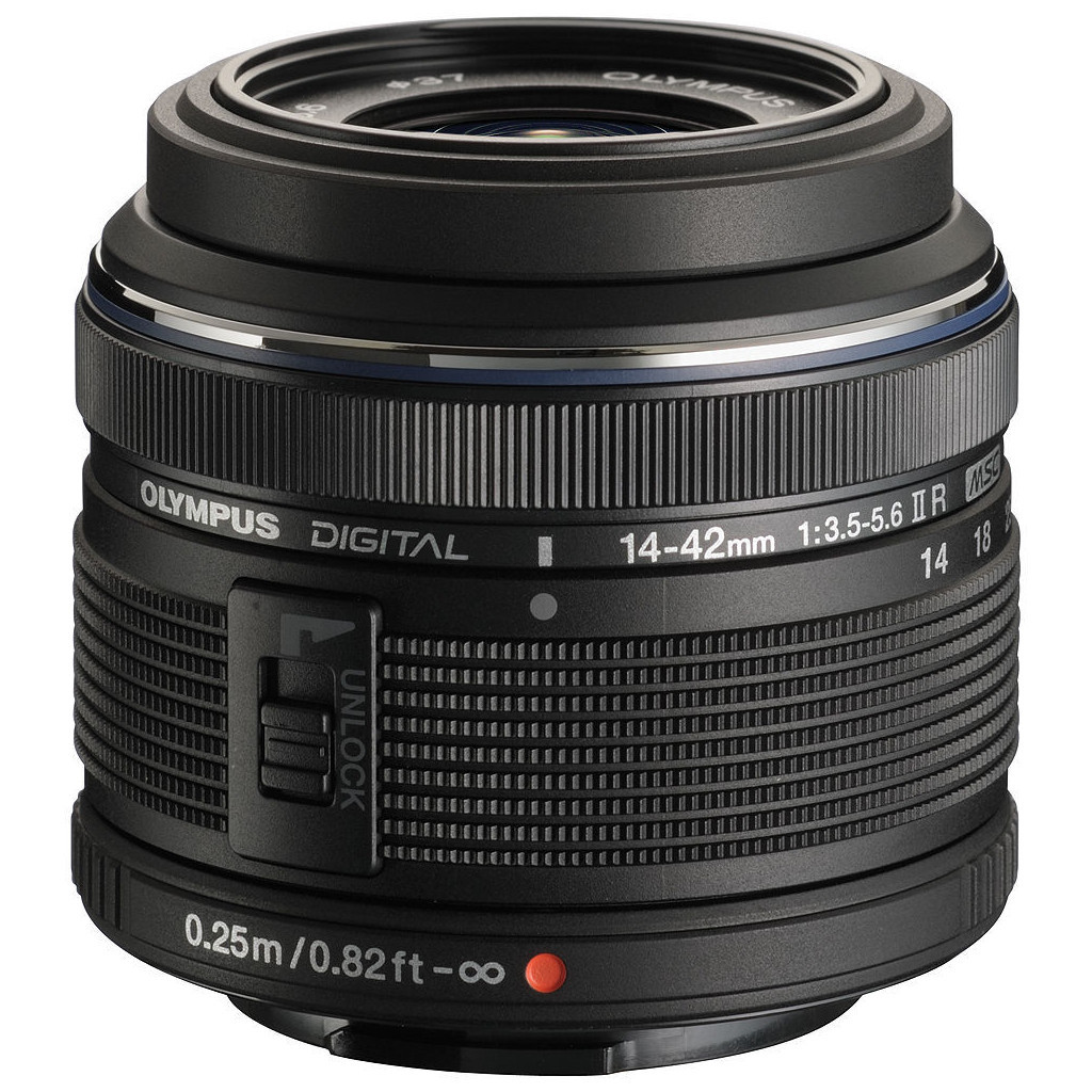 Цифровий фотоапарат Olympus E-M10 mark II Pancake Double Zoom 14-42 + 40-150 Kit B/B/B (V207053BE000) - зображення 11