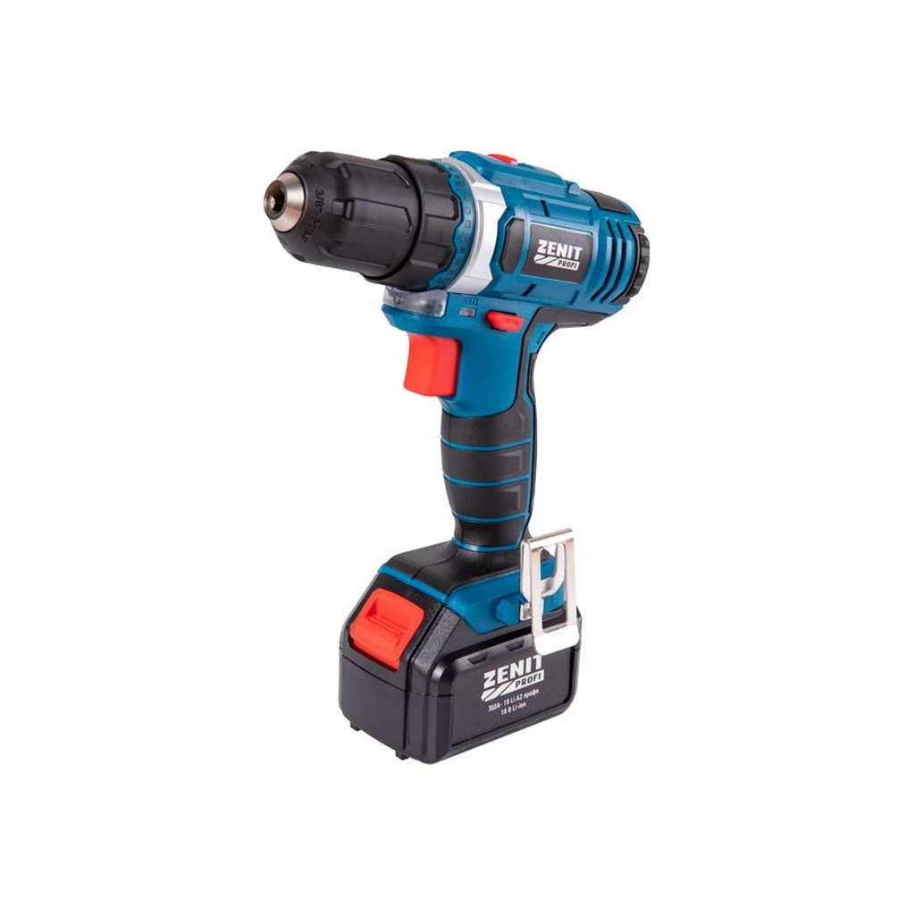 Шуруповерт Зеніт "ПРОФІ" ЗША-18 Li А2 (850854) - зображення 2